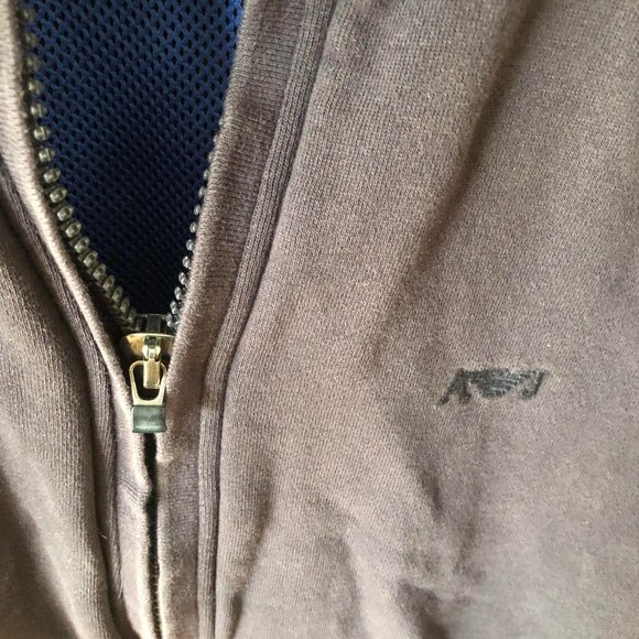 Beautiful ARMANI JEANS men's sweater with zipper - Picture 5 of 7